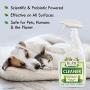 EcoPet Natural Cleaner and Dog Urine Odor Eliminator - Probiotic Powered Multi Surface Pet Odor and Stain Remover - Non-Toxic Dog Carpet Cleaner and Pet Stain Eraser, Unscented, Trigger Spray, 16oz