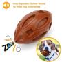 Dog Chew Toys for Aggressive Chewers Large Breed,3 Pack Indestructible Natural Rubber Puppy Teeth Cleaning Toy ,Pet Training Interactive Squeaky Dog Toy for Small Medium Dogs Reduces Tartar Buildup