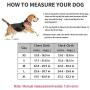 MUDINPET Dog Harness No Pull, Dog Vest Harness for Large Medium Small Puppy Dogs, Adjustable Comfort Fit Easy Control Walking Pet Harness with Handle …