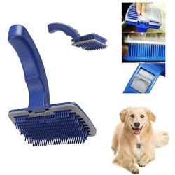 New Pet Dog Cat Grooming Self Cleaning Slicker Brush Comb Shedding Tool Hair Fur by Pet Brushes