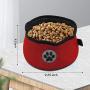 Pawyager Collapsible Dog Bowl, 2 Pack Portable Pet Feeding Watering Dish, Walking Parking Traveling
