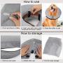 WANTRYAPET Protective Inflatable Collar, Inflatable Comfy Cone for Dogs and Cats, Soft Dog Cone After Surgery Pet Recovery Collar Prevent Dogs from Biting & Scratching