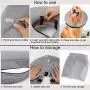 WANTRYAPET Protective Inflatable Collar, Inflatable Comfy Cone for Dogs and Cats, Soft Dog Cone After Surgery Pet Recovery Collar Prevent Dogs from Biting & Scratching WANTRYAPET Protective Inflatable Collar, Inflatable Comfy Cone for Dogs and Cats, Soft Dog Cone After Surgery Pet Recovery Collar Prevent Dogs from Biting & Scratching