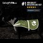 SafetyPUP XD - Protect Your Best Friend. Hi-Vis Fluorescent, Reflective Dog Vest Provides Crucial Visibility Helping You Safeguard Your Pet from Cars & Rural Accidents, On or Off Leash