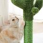 Made4Pets Cactus Cat Scratching Post with Natural Sisal Ropes, Cat Scratcher for Cats and Kittens