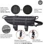 Hanshengday Tactical Dog Vest Training Molle Harness-Tactical Dog Backpack-Pet Tactical -Vest Military Working Harness for Large Dog