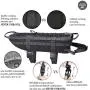 Hanshengday Tactical Dog Vest Training Molle Harness-Tactical Dog Backpack-Pet Tactical -Vest Military Working Harness for Large Dog Hanshengday Tactical Dog Vest Training Molle Harness-Tactical Dog Backpack-Pet Tactical -Vest Military Working Harness for Large Dog