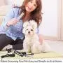 Meric Complete Pet Grooming Kit, Quiet Fur Clipping Set, Contains 4 Comb Attachments, Cleaning Brush and Lubricating Oil, Trims Fur of Dogs, Cats & Other Family Pets