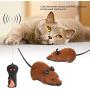 Yosooo Remote Control Mouse Wireless Mouse for Cat Dog Funny Rat Novelty Gift Pet Toy