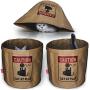 Petism Crinkle Paper Cat Bag Cat Caves for Indoor Cats, Unbreakable Kraft Paper Cat Toy Basket, Cat Hideaway Toy Box, Cat Toy Storage Box.