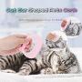 Cat Comb Pet Short Hair Removal Massaging Shell Soft Deshedding Brush Grooming and Shedding Matted Fur Remover Massage Undercoat Rake Dematting Tool for Dog Puppy Rabbit Bunny