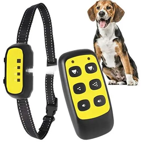 Geilibuy Dog Training Collar, Small Spray Antibark Collar for Small to Large Dogs 8-100lbs, 2In1 Rechargeable Spray Dog Collar with 500Ft Remote, Spray, Beep Shock Modes, Adjustable Geilibuy Dog Training Collar, Small Spray Antibark Collar for Small to Large Dogs 8-100lbs, 2In1 Rechargeable Spray Dog Collar with 500Ft Remote, Spray, Beep Shock Modes, Adjustable