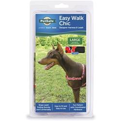 PetSafe Easy Walk Chic Dog Harness, No Pull Dog Harness – Perfect for Leash & Harness Training – Stops Pets from Pulling and Choking on Walks – Works with Small, Medium and Large Dogs