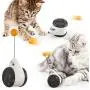 HBirdPc Cat Chase Toy, Interactive Kitten Swing Toys,Balanced Ball Tumbler Automatic Toys, Stimulate Hunting Instinct Kitty Funny Chaser Pet Toy with Catnip for Indoor Play HBirdPc Cat Chase Toy, Interactive Kitten Swing Toys,Balanced Ball Tumbler Automatic Toys, Stimulate Hunting Instinct Kitty Funny Chaser Pet Toy with Catnip for Indoor Play