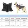 Patgoal Tactical Dog Harness, Adjustable Military Dog Molle Vest with Handle, No Pulling Service Dog Holster for Medium Large Dog Breed (Shipping from USA)