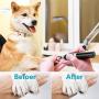 oneisall Dog Nail Grinder - Quiet Stepless Speed Regulation USB Rechargeable Pet Nail Trimmer Paws Grooming & Smoothing for Small Medium and Large Dogs & Cats
