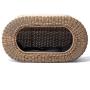 D+ Garden Fun Stackable Cat Condo for Indoor Cats - Interactive Play Rattan Cat House for Indoor Cats Kitty, Pet Friendly Top/Side House Entry, Cat Bed Enclosed
