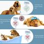 Self Cleaning Slicker Brush– Gently Removes Mats and Tangled Hair, The Professional Grooming Brush for Dogs and Cats with Short, Middle, Long Hair