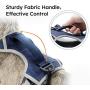 Petties&Sweeties No Pull Dog Harness，Reflective Adjustable Soft Padded Vest Unique Colors,with a Easy Control Training Handle,with Poop Bags
