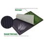 CHIFONG Dog Potty Pet Grass Pad 30'' x 20'' Dog Home Training Toilet Portable Relief System Grass Surface Dog Mat, Bite Resistant Turf Patch, Large Artificial Grass Turf Indoor Outdoor