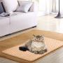 Cat Scratching Mat, Anti-Slip Sisal Cat Scratcher Pad, No More Torn Cardborad Scratch Play/sleep/cat Litter/door Mats, for Cat Grinding Claws, Protect Furniture Carpets & Sofas (23.6'' X 15.7'')