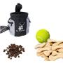 ISMARTEN Dog Treat Pouch Pet Hands Free Training Waist Bag Drawstring Carries Pet Toys Food Poop Bag Pouch