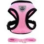 2 Pack Dog Leash Vest Harness Set for Small Medium Dogs Kitten Harness and Leash for Walking Soft Mesh Comfort Fit No Pull No Choke (Girl, S) 2 Pack Dog Leash Vest Harness Set for Small Medium Dogs Kitten Harness and Leash for Walking Soft Mesh Comfort Fit No Pull No Choke (Girl, S)