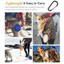 Lewondr Collapsible Pet Bowl, [2 Packs] Silicone Food & Water Travel Bowl Portable Dog Cat Bowls with Lids Expandable Pet Feeding Watering Cup Dish for Walking, Kennels & Camping