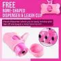Augies Doggies Pets Poop Bags with Free Bone-Shaped Dispenser and Leash Clip, Eco-friendly, Leak-Proof Compostable Dog Waste Bag, Bulk Pack of 16 Rolls/20 bags per roll/ 320 bags (Pink) Augies Doggies Pets Poop Bags with Free Bone-Shaped Dispenser and Leash Clip, Eco-friendly, Leak-Proof Compostable Dog Waste Bag, Bulk Pack of 16 Rolls/20 bags per roll/ 320 bags (Pink)