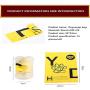 SMLP super thick leak-proof dog poop bag, used for 450 bags of dog poop, made of super thick corn starch and 100% strong leak-proof biodegradable dog poop bag, dog poop
