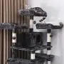 BEWISHOME Large Cat Tree Condo with Sisal Scratching Posts Perches Houses Hammock, Cat Tower Furniture Kitty Activity Center Kitten Play House MMJ03 BEWISHOME Large Cat Tree Condo with Sisal Scratching Posts Perches Houses Hammock, Cat Tower Furniture Kitty Activity Center Kitten Play House MMJ03