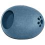 Furhaven Pet - Ottoman and Footstool Living Room Pet House, Felt Cubby Cat Cave Hideaway, and Height Adjustable Kitchen Feeder Stand for Cats and Dogs - Multiple Sizes, Styles, and Colors
