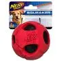 Nerf Dog Bash Rubber Wrapped Tennis Ball Dog Toy, Lightweight, Durable and Water Resistant, 3.5 Inches, for Medium/Large Breeds, Single Unit, Red Nerf Dog Bash Rubber Wrapped Tennis Ball Dog Toy, Lightweight, Durable and Water Resistant, 3.5 Inches, for Medium/Large Breeds, Single Unit, Red
