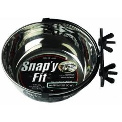 MidWest Homes for Pets Snapy Fit Food Bowl / Pet Bowl, 20 oz. for Dogs, Cats & Small Animals (2 Pack)