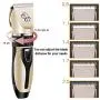 Kartice Dog Clippers, Rechargeable Low Noise Cordless Electric Dog Clippers, Dog Grooming Trimmer Pet Hair Clippers Kit (Gold) Kartice Dog Clippers, Rechargeable Low Noise Cordless Electric Dog Clippers, Dog Grooming Trimmer Pet Hair Clippers Kit (Gold)