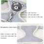 XRQ Dog Leash Vest,Escape Free Easy Fit Step-in Small Dog Harness - Perfect on The Go - No Pull Harness for Small Dogs Or Cat