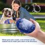 ROPO Dog Bath Brush, Rubber Massage pet Shampoo Brush, Used for pet Grooming, Removing Shedding Fur, Combing tangles and Dead Fur, Suitable for pet Dogs and Cats