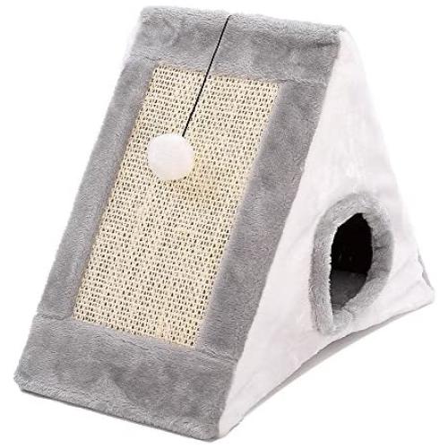 HELLEN Indoor Gates Small Cat Climbing Frame Summer Cat Scratch Board Cat Nest House Cat House Cat Bed Comfortable Villa Cats Grinding Claws Pet Toy Cat Toys Pet Bed Gray Size Optional 11.22 HELLEN Indoor Gates Small Cat Climbing Frame Summer Cat Scratch Board Cat Nest House Cat House Cat Bed Comfortable Villa Cats Grinding Claws Pet Toy Cat Toys Pet Bed Gray Size Optional 11.22