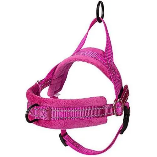 AutoWT No Pull Dog Harness Leash, Soft Flannel Padded Walking Dog Harness with 2 Leash Clips Front Lead Reflective Adjustable Puppy Vest Harness Anti-Twist 4FT Pet Lead Quick Fit for Small Dogs Cat An AutoWT No Pull Dog Harness Leash, Soft Flannel Padded Walking Dog Harness with 2 Leash Clips Front Lead Reflective Adjustable Puppy Vest Harness Anti-Twist 4FT Pet Lead Quick Fit for Small Dogs Cat An