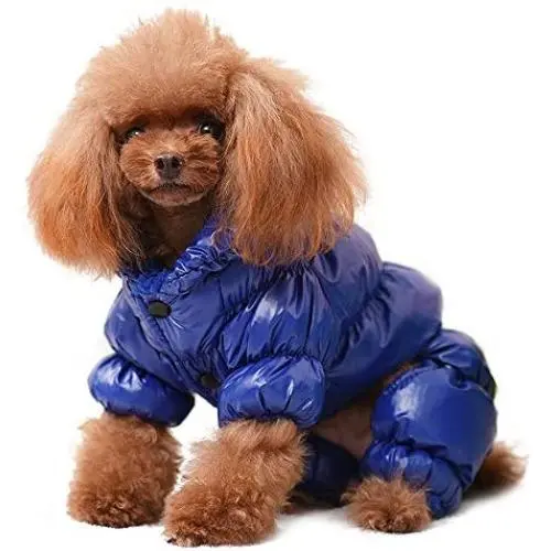 PET ARTIST Winter Puppy Dog Coats for Small Dogs,Cute Warm Fleece Padded Pet Clothes Apparel Clothing for Chihuahua Poodles French Bulldog Pomeranian