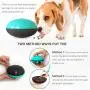 Lcybem Interactive Dog Toys - 3 in 1, Squeaky Food Dispensing Toy, IQ Treat Ball, Dog Squeaky Toy, Sound Puzzle Slow Food, Playing, Chasing, Chewing Indoor or Outdoor