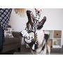 goDog Sugar Skulls Plush Dog Toys with Chew Guard Technology