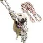 ABERTEM XL Dog Rope Toy for Aggressive Chewers - Medium and Large Dogs - Easy to GRAP Extra Large Dog Chew Toy, Nearly Indestructible Long Lasting Tug of War Dog Toy ABERTEM XL Dog Rope Toy for Aggressive Chewers - Medium and Large Dogs - Easy to GRAP Extra Large Dog Chew Toy, Nearly Indestructible Long Lasting Tug of War Dog Toy