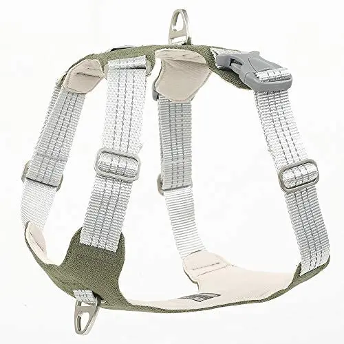 Dog Harness Heavy Duty 3M Reflective Oxford Puppy Vest Non Pulling with 2 Leash Clips Dog Harness Heavy Duty 3M Reflective Oxford Puppy Vest Non Pulling with 2 Leash Clips