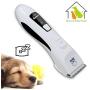 Professional Pet Grooming Clippers Shaver, Electric Clippers Cordless Rechargeable Pet Trimmers for Dogs Cats Horses with LED Power Indication Low Noise Safety Blade