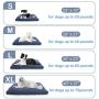 JOEJOY Dog Bed Crate Pad with Removable Washable Cover, 24/30/36 inches Sleeping Mattress Corduroy Ultra Soft Cotton Anti-Slip Dog Mat Durable Pet Cushion for Small Medium Large Dogs