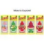 LITTLE TREES Car Air Freshener I Hanging Tree Provides Long Lasting Scent for Auto or Home I Peachy Peach, 24 Count, (4) 6-Packs LITTLE TREES Car Air Freshener I Hanging Tree Provides Long Lasting Scent for Auto or Home I Peachy Peach, 24 Count, (4) 6-Packs