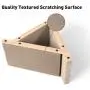 FUKUMARU 3 Sided Vertical Cat Scratching Post, Triangle Cat‘s Scratch Tunnels Toy, Scratcher Ramp for Kitten Play Exercise FUKUMARU 3 Sided Vertical Cat Scratching Post, Triangle Cat‘s Scratch Tunnels Toy, Scratcher Ramp for Kitten Play Exercise