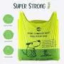 moonygreen Dog Poop Bag with Easy Tie Handles, Home Compostable Pet Waste Bags, Vegetable-Based Eco-Friendly, Unscented, Extra Thick and Long, Leak Proof, Fits for Dogs and Cat Scoops