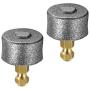 POPETPOP 2pcs Pet Nail Grinders Replacement Heads Professional Alloy Sand Practical Grinding Head Pet Paws Grinder Nail Grooming Tool for Dog Cat Pet